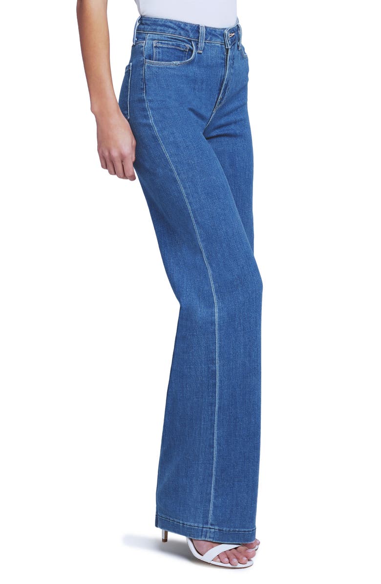 L'AGENCE Clayton Wide Leg Jeans, Alternate, color, 
