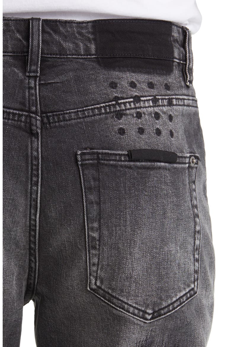 Wolfgang Tektonik Slim Tapered Jeans, Alternate, color, BLACK