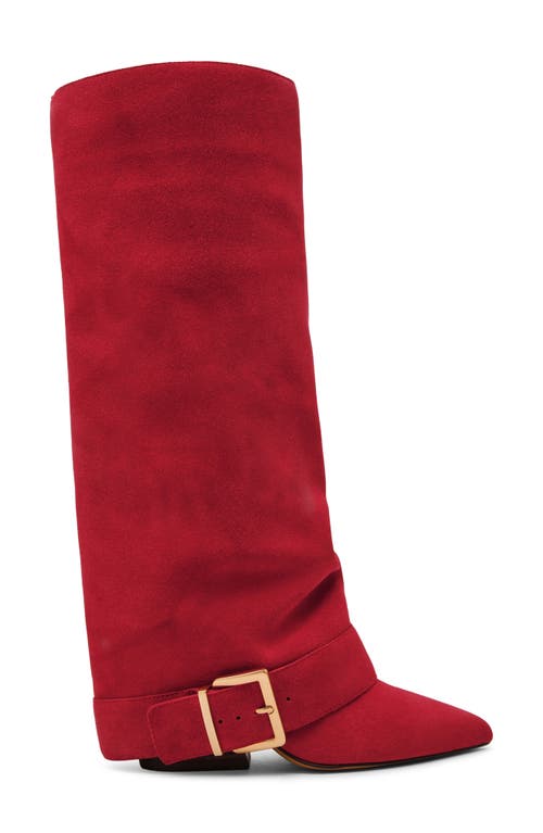 Steve Madden Illuzion Boot In Red
