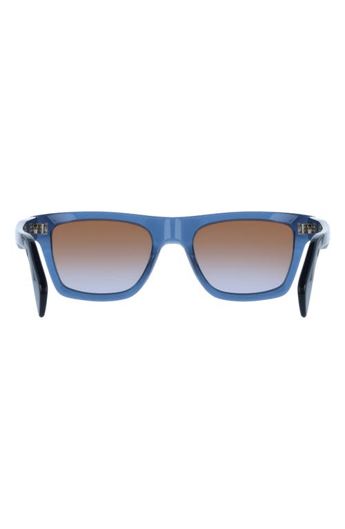 Paul Smith Morrel 54mm Gradient Rectangular Sunglasses