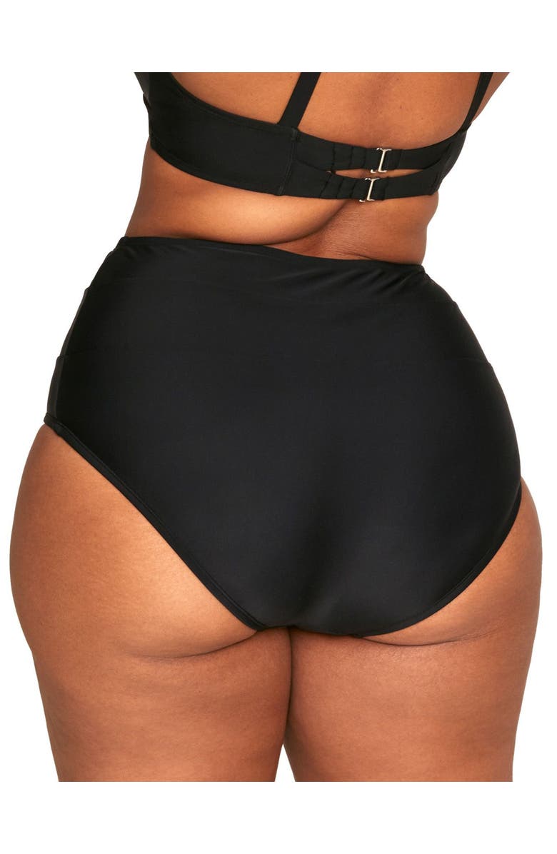 Adore Me Demi Swimwear High Waist Bikini Bottom, Alternate, color,