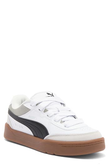 Puma Park Lifestyle Sk8 Men's Sneakers In  White- Black-gray