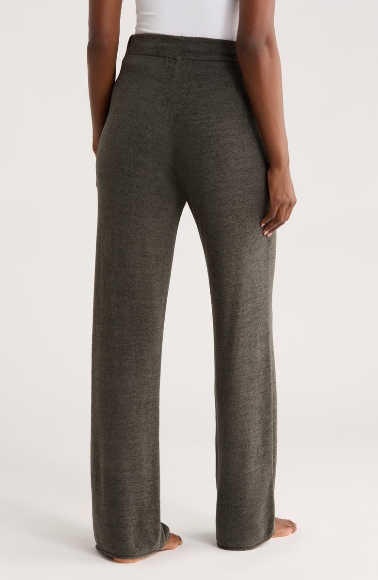 Barefoot Dreams<sup>®</sup> CozyChic<sup>®</sup> Ultra Lite<sup>®</sup> Rib Rolled Edge Pants, Alternate, color, Dark Moss