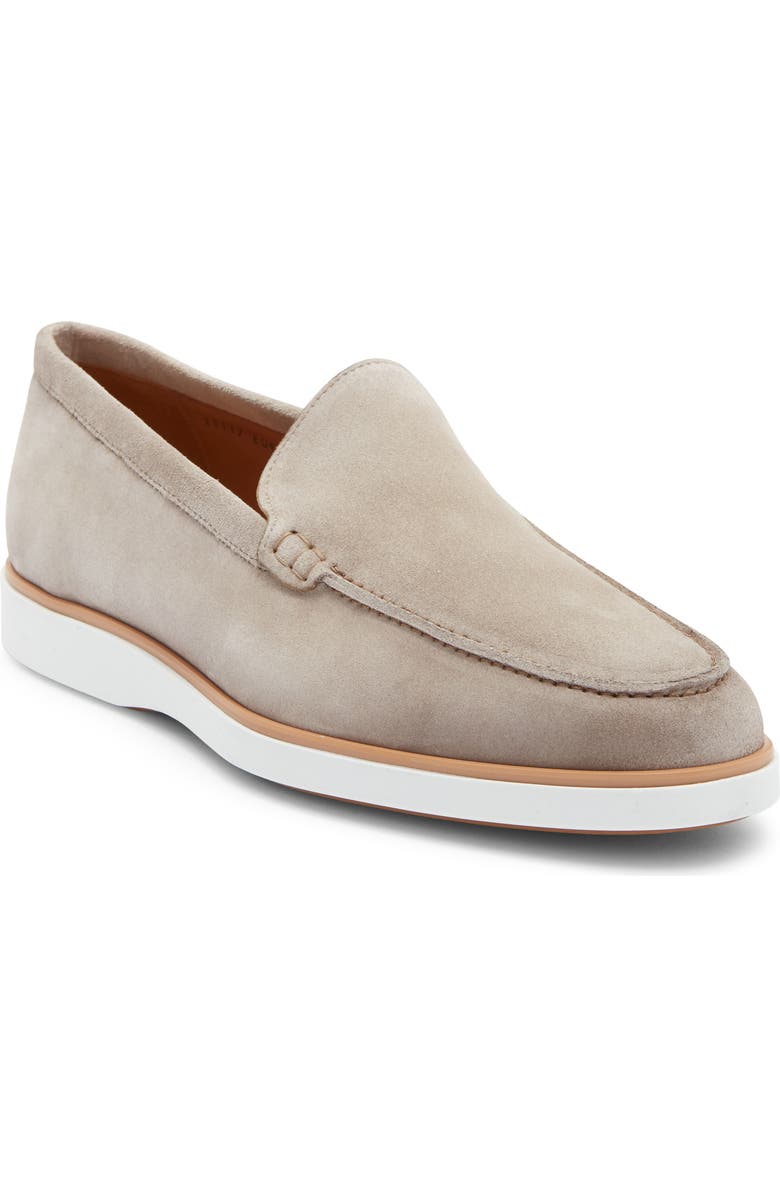 Magnanni Lourenco Waterproof Loafer, Main, color, Taupe