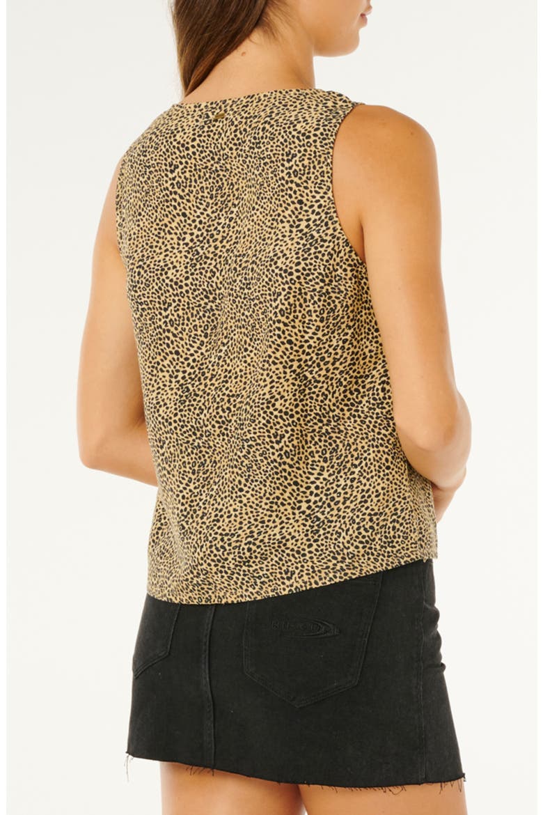 Animal Instincts Linen Blend Tank, Alternate, color, NATURAL