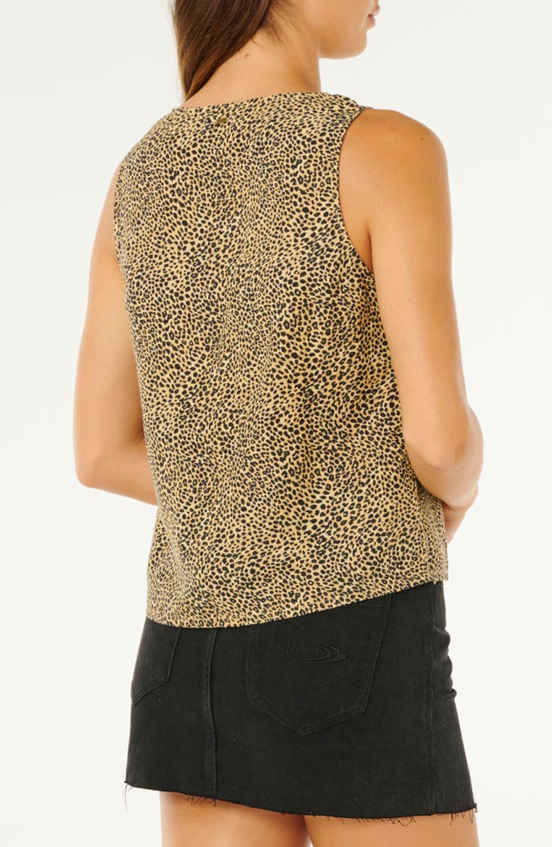 Rip Curl Animal Instincts Linen Blend Tank, Alternate, color, 