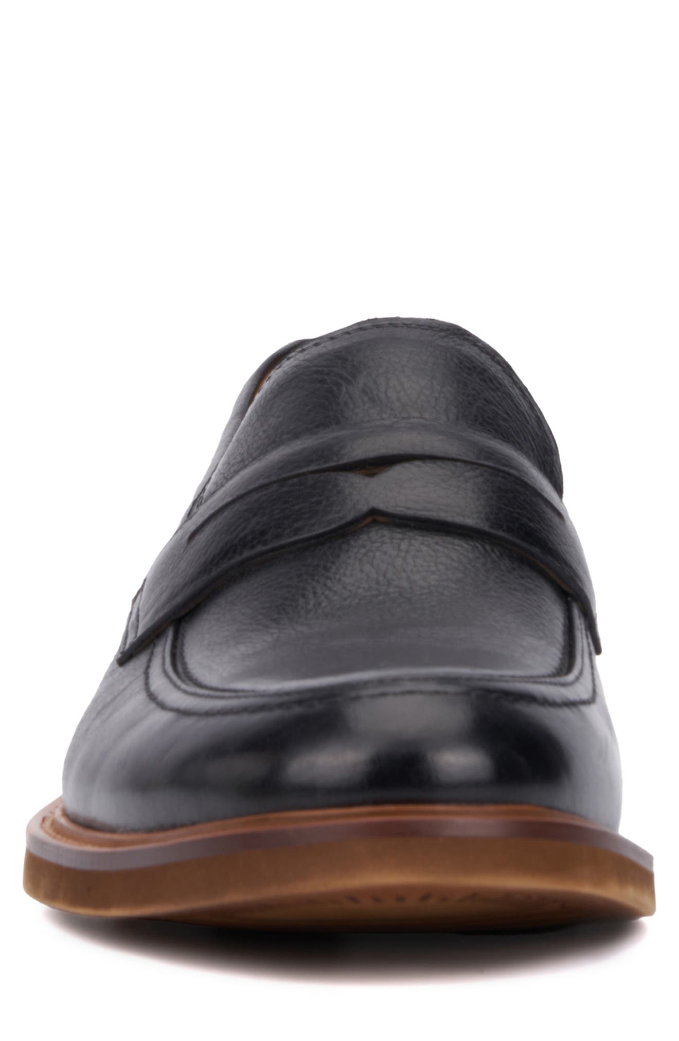 VINTAGE FOUNDRY Bradford Penny Loafer, Alternate, color, Black