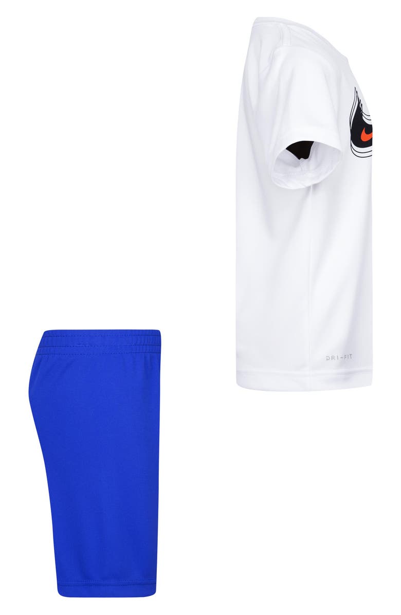 Nike Kids' Dri-FIT T-Shirt & Shorts Set, Alternate, color, Hyper Royal