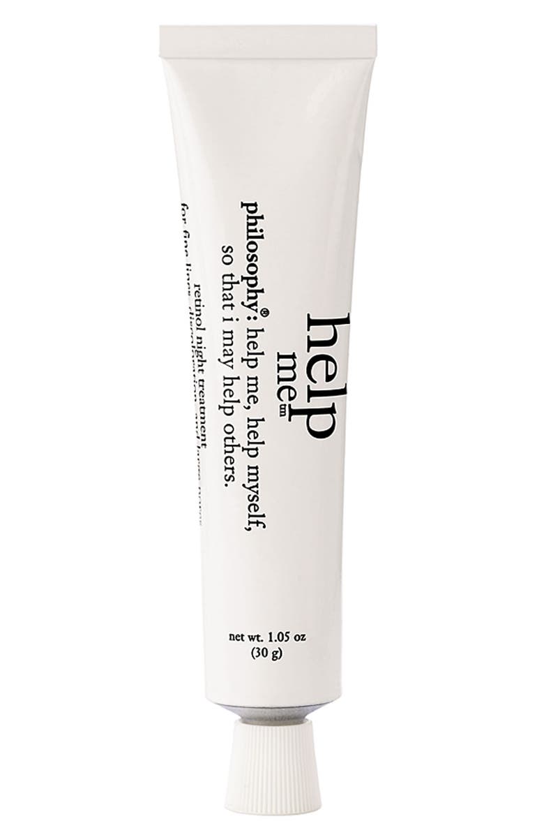 philosophy help me retinol night treatment, Main, color,