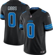 Nike Men's Nike Jahmyr Gibbs Black Detroit Lions 2nd Alternate Vapor F.U.S.E. Limited Jersey