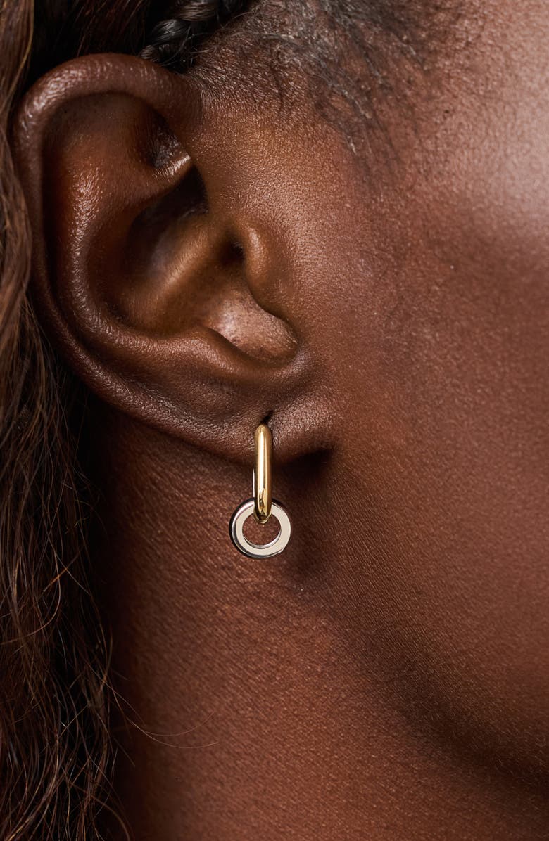 Ana Luisa Solid Yellow Gold - Eclipse Hoop Set, Alternate, color, Gold