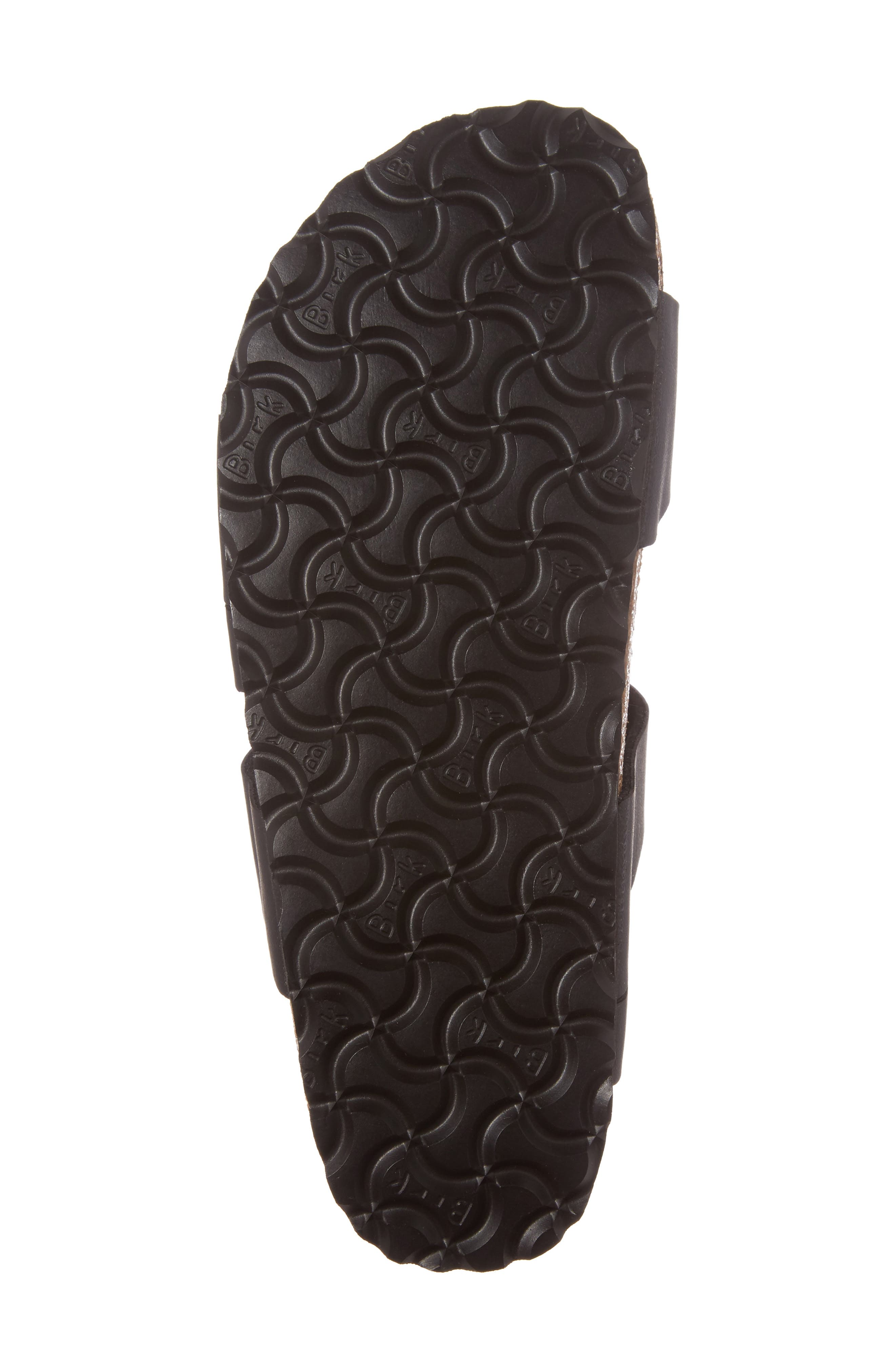 Salina Slide Sandal, Alternate, color, BLACK LEATHER