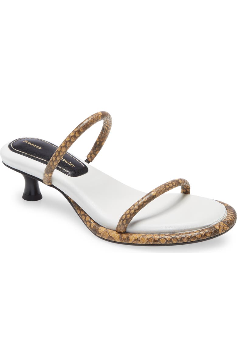Proenza Schouler The Pipe Double Band Slide Sandal, Main, color,