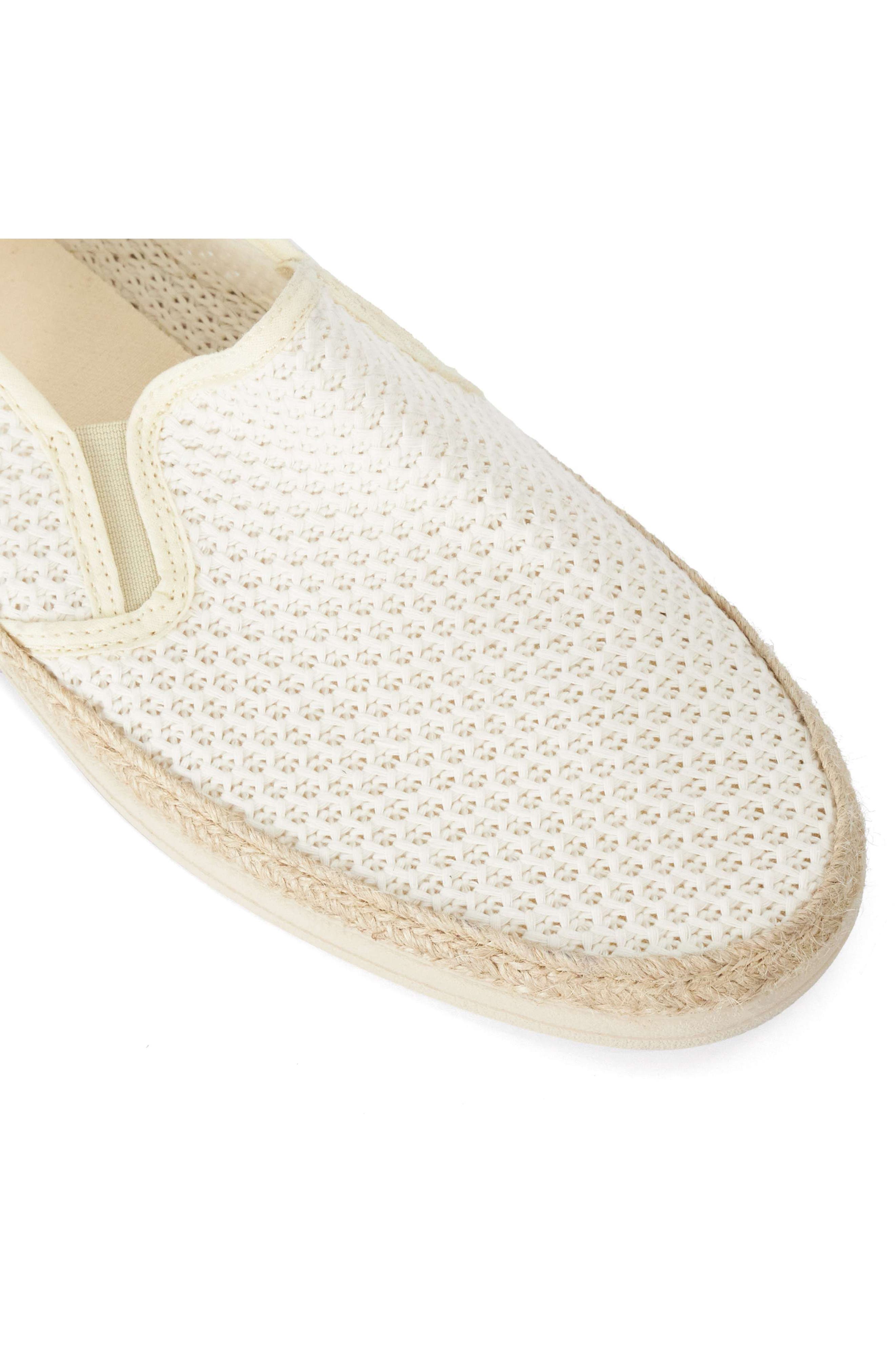 Dune London Fisherr Slip-On Sneaker, Alternate, color, Off White