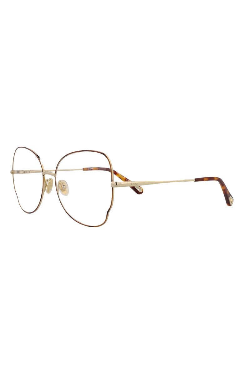 Chloé Core 56mm Cat Eye Optical Glasses, Alternate, color, 