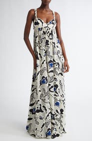 Ulla Johnson Leilani Appliqué Sleeveless Maxi Dress