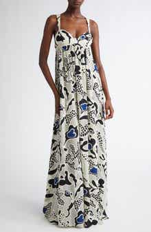 Ulla Johnson Leilani Appliqué Sleeveless Maxi Dress
