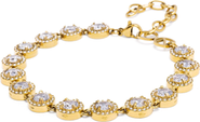 Nialaya Clear Gemstone Link Bracelet