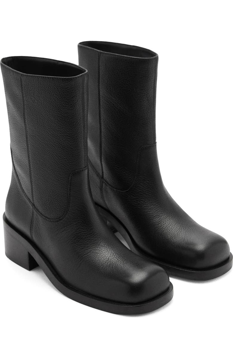 MANGO Square Toe Boot, Main, color,