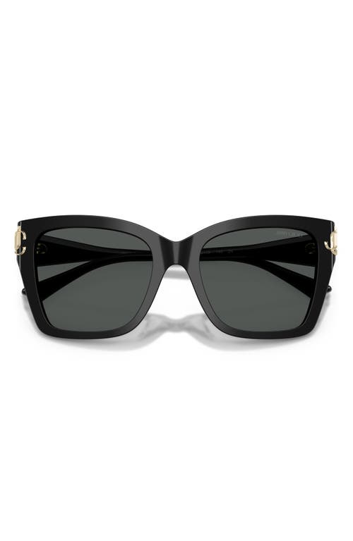 Jimmy Choo 54mm Square Sunglasses In Blue