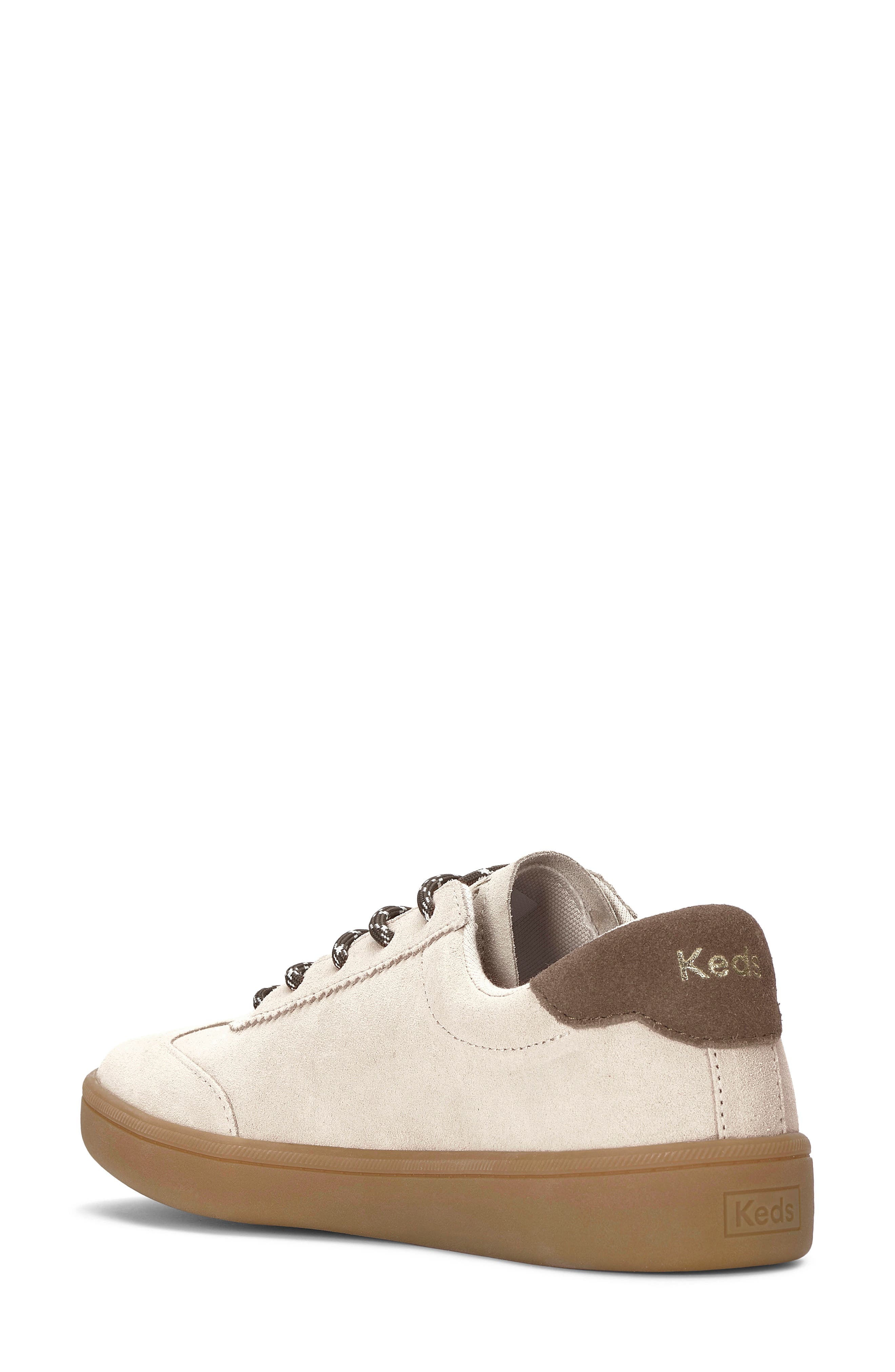 Ace II Leather Sneaker, Alternate, color, PARCHMENT