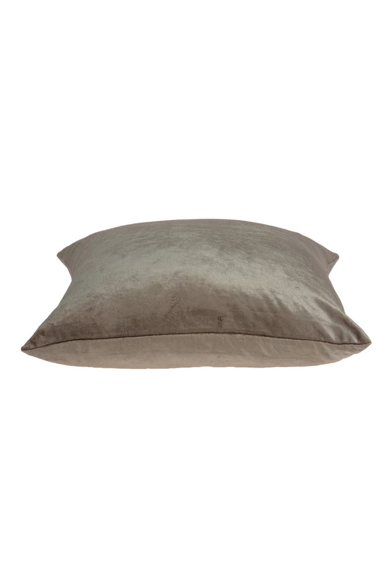 Druzy Transitional Throw Pillow, Alternate, color, TAUPE