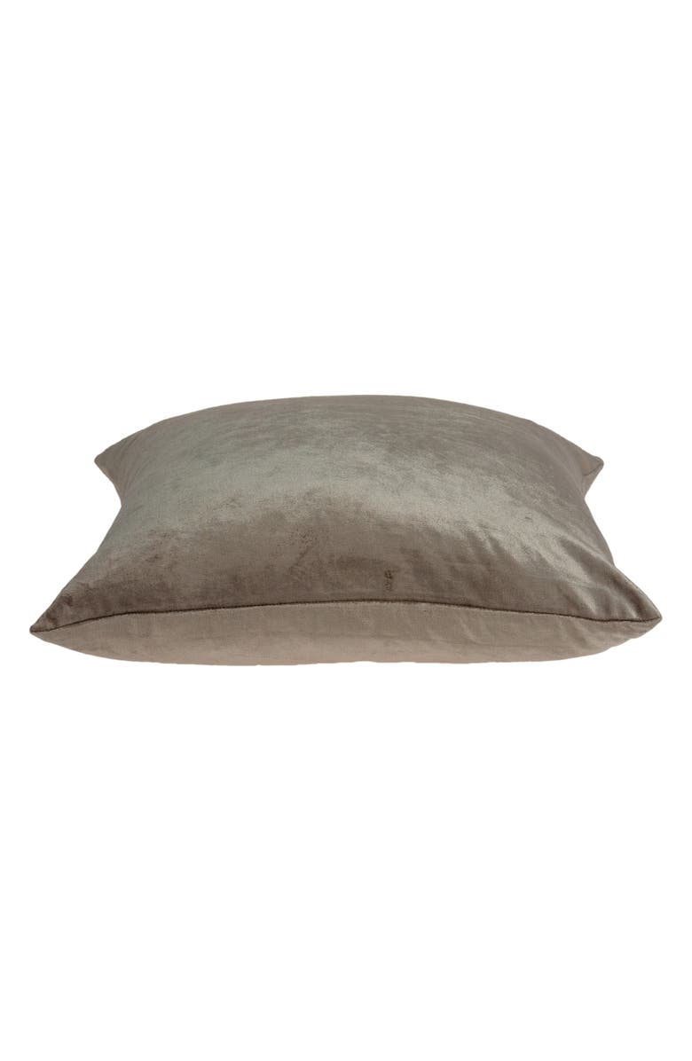 PARKLAND COLLECTION Druzy Transitional Throw Pillow, Alternate, color, Taupe