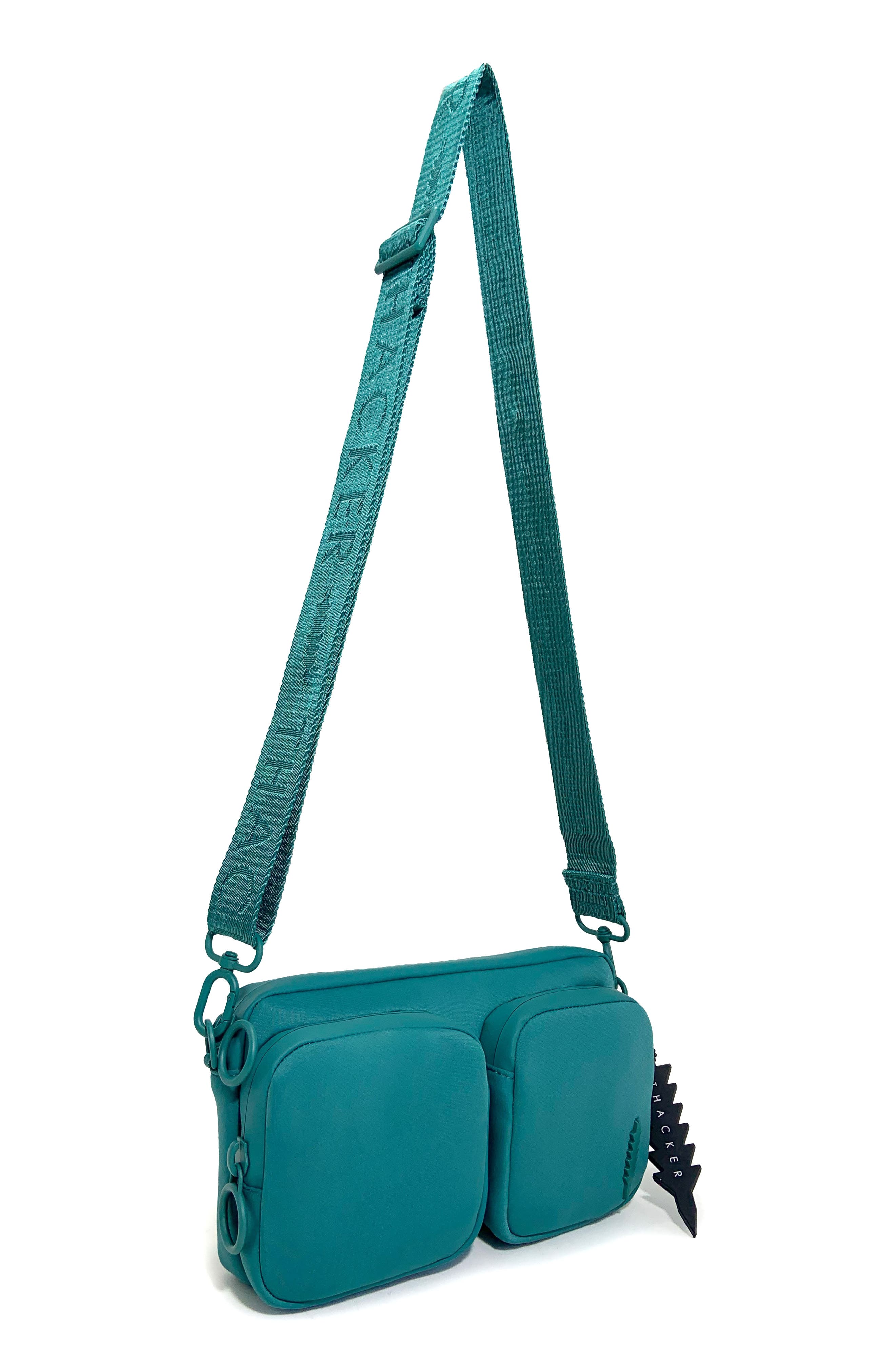 Thacker Lio Neoprene Crossbody Bag, Alternate, color, Teal