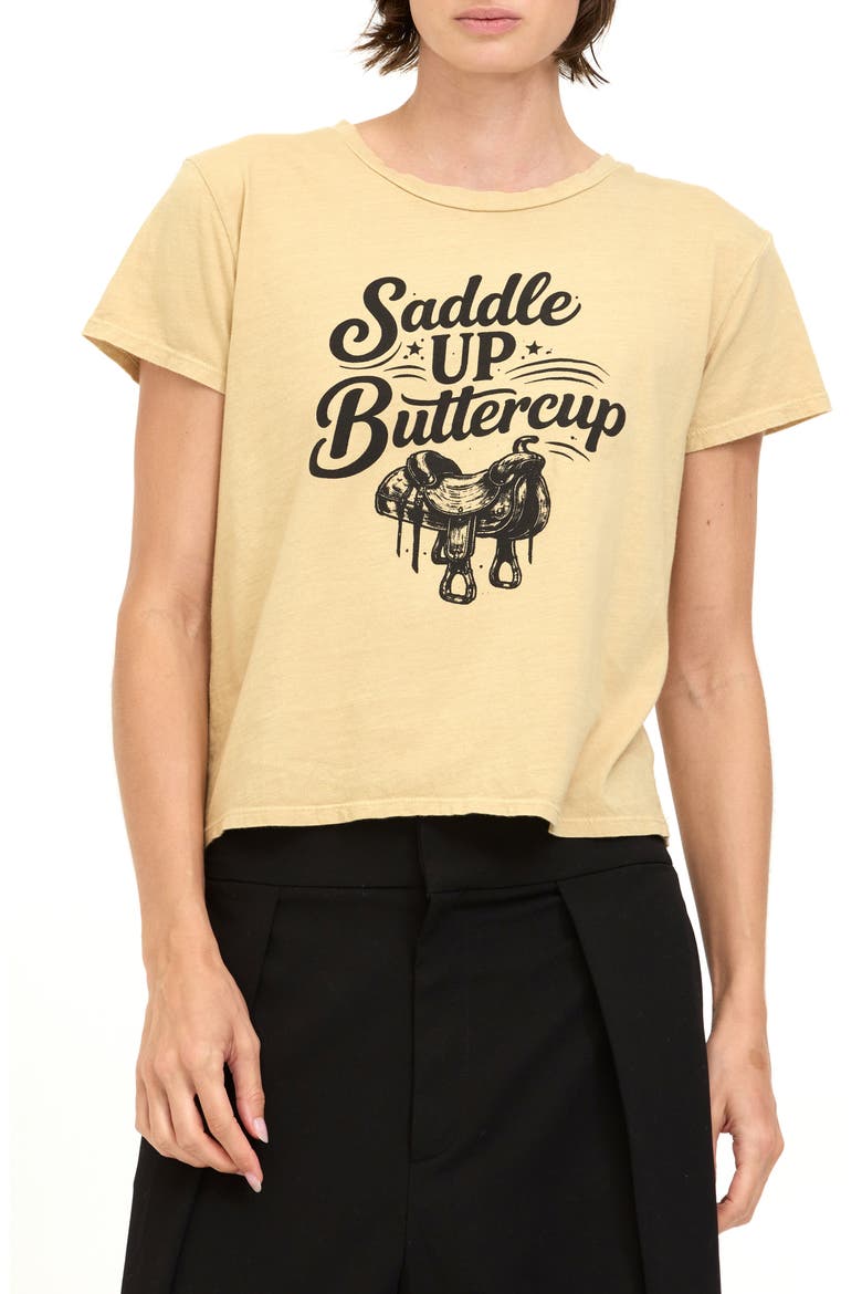 Saddle Up Graphic T-Shirt, Main, color, CAMEL