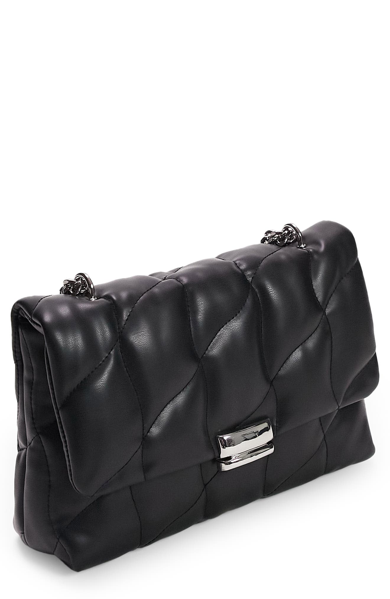 Topshop Saint Quilted Shoulder Bag, Main, color, 