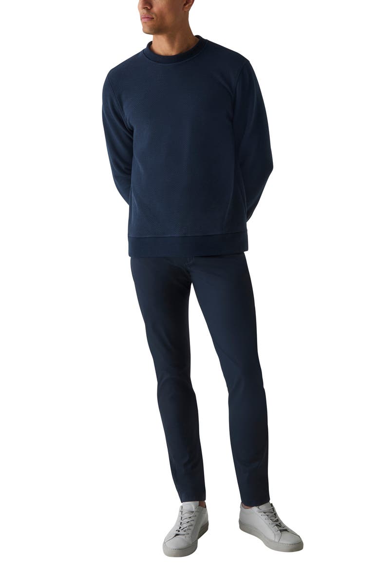 Troy Performance Sweatshirt, Alternate, color, MALTESE BLUE