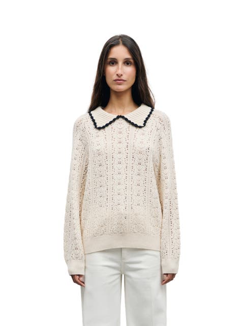 Roca Long Sleeve Collared Jumper