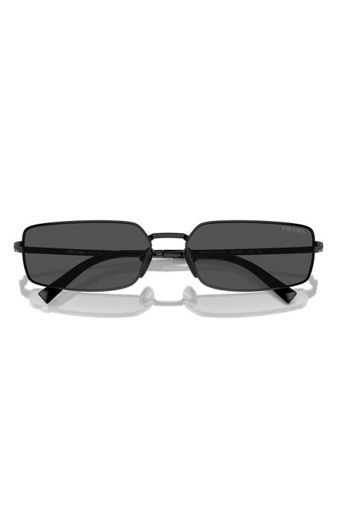 59mm Rectangular Sunglasses