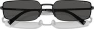 Prada 59mm Rectangular Sunglasses