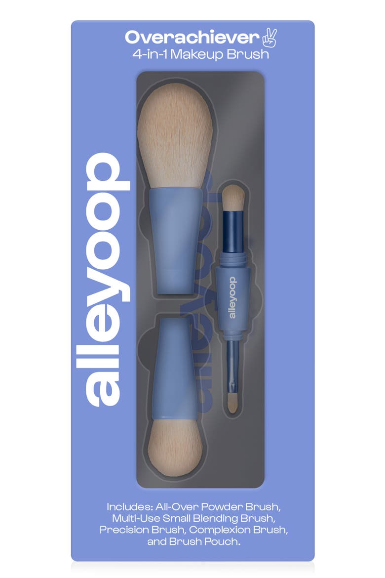 Overachiever 4-in-1 Makeup Brush, Alternate, color, NO COLOR