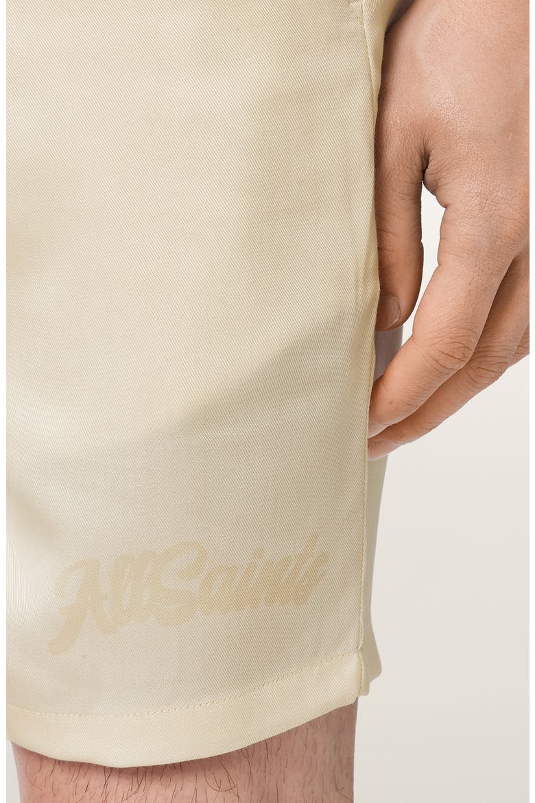 Circe Flat Front Shorts, Alternate, color, BRITTLE WHITE