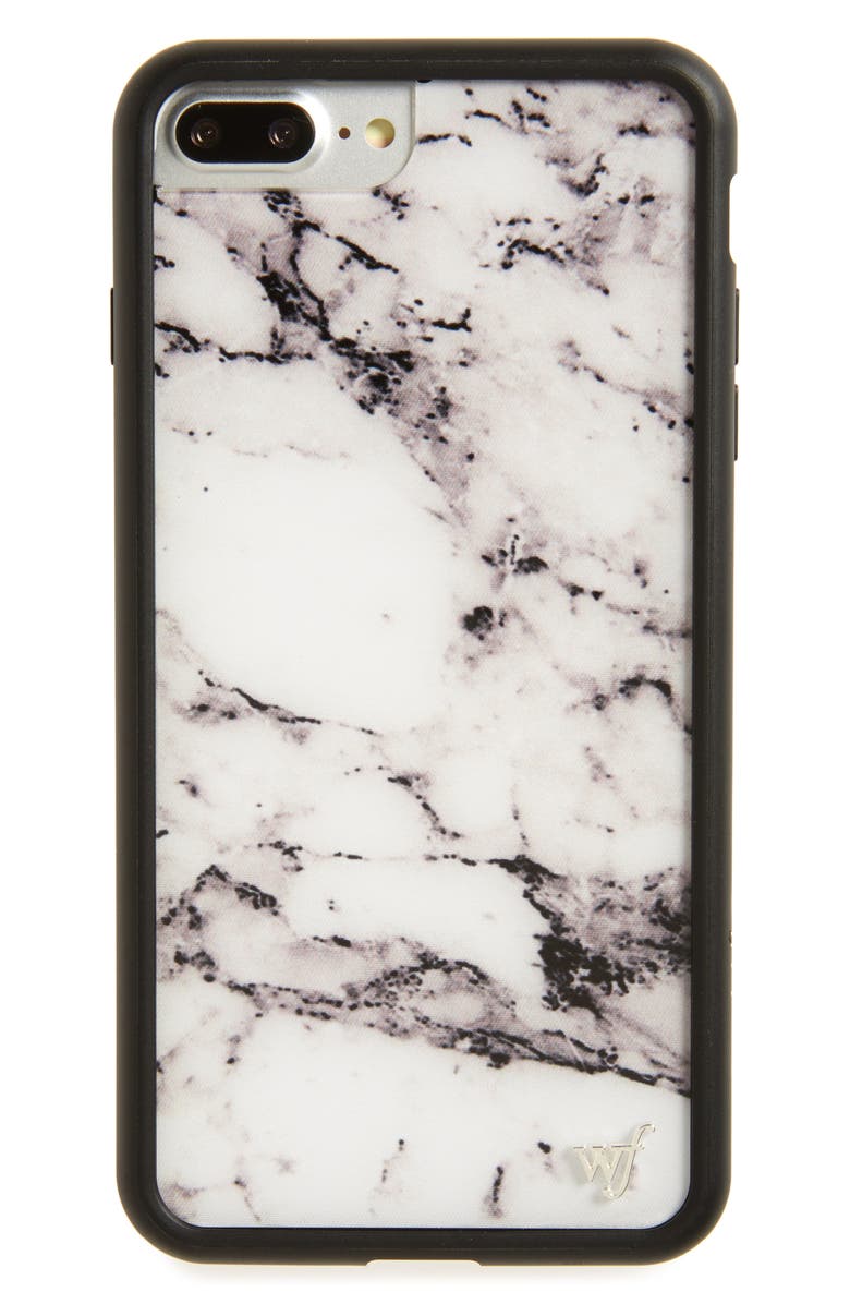wildflower Marble iPhone 7 Plus Case, Main, color, 