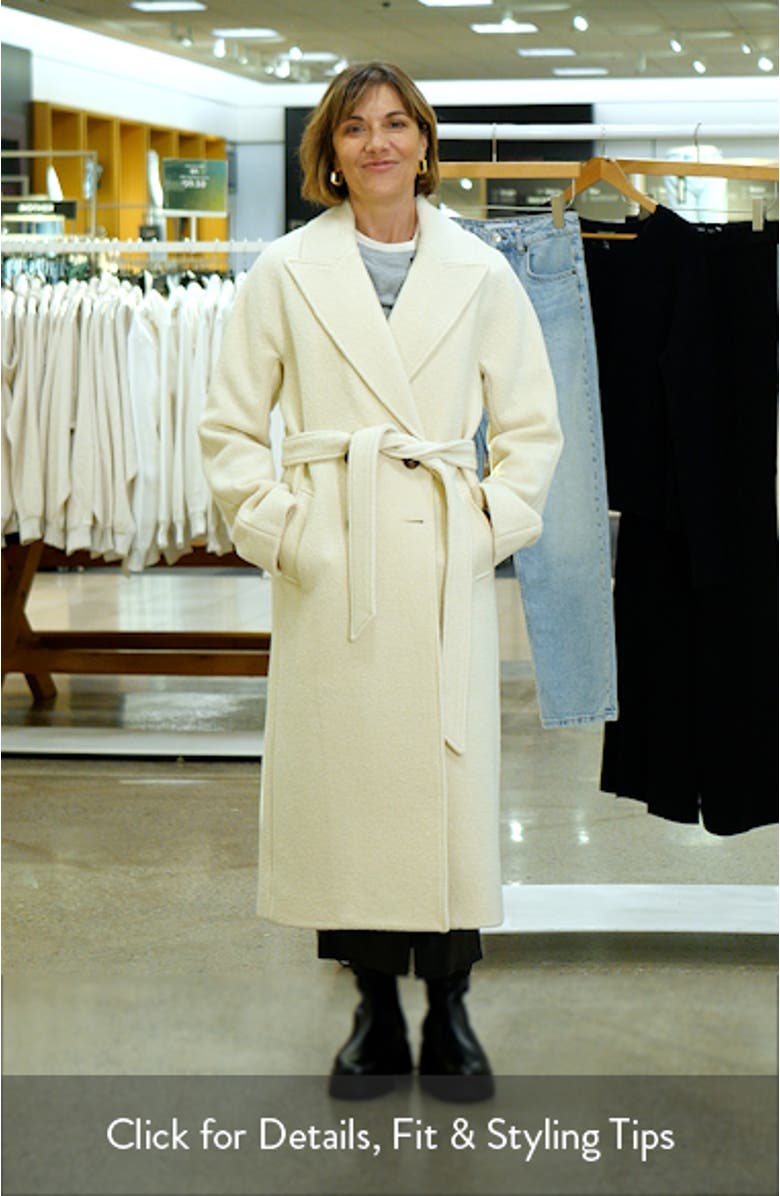 Della Virgin Wool Dickey Coat, sales video thumbnail