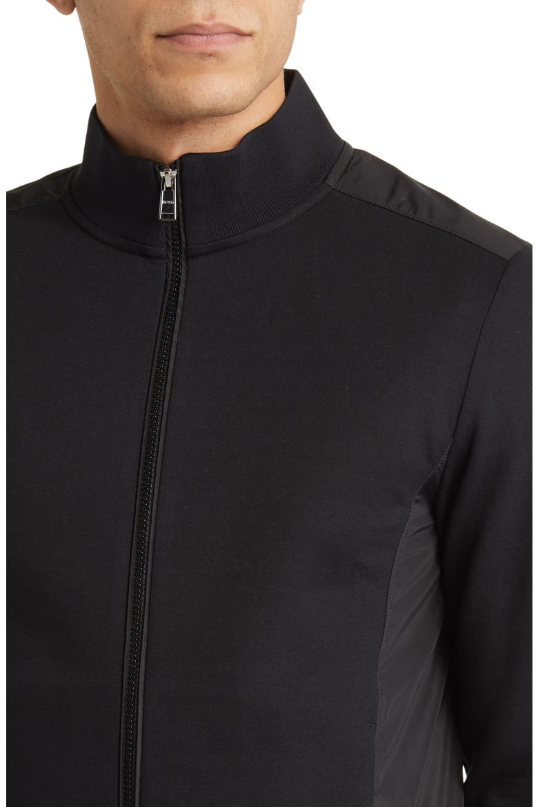 Shepherd Zip Jacket, Alternate, color, BLK