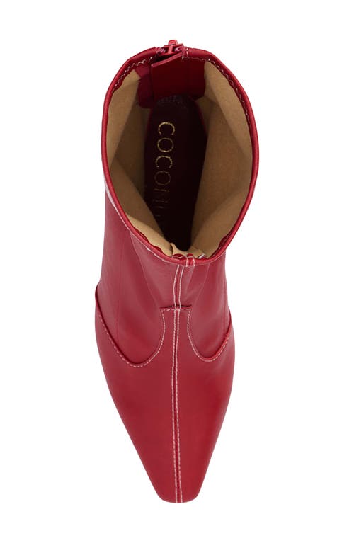 Coconuts By Matisse Clara Sock Boot In Red
