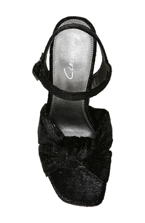Circus Ny By Sam Edelman Audrea Platform Sandal In Black