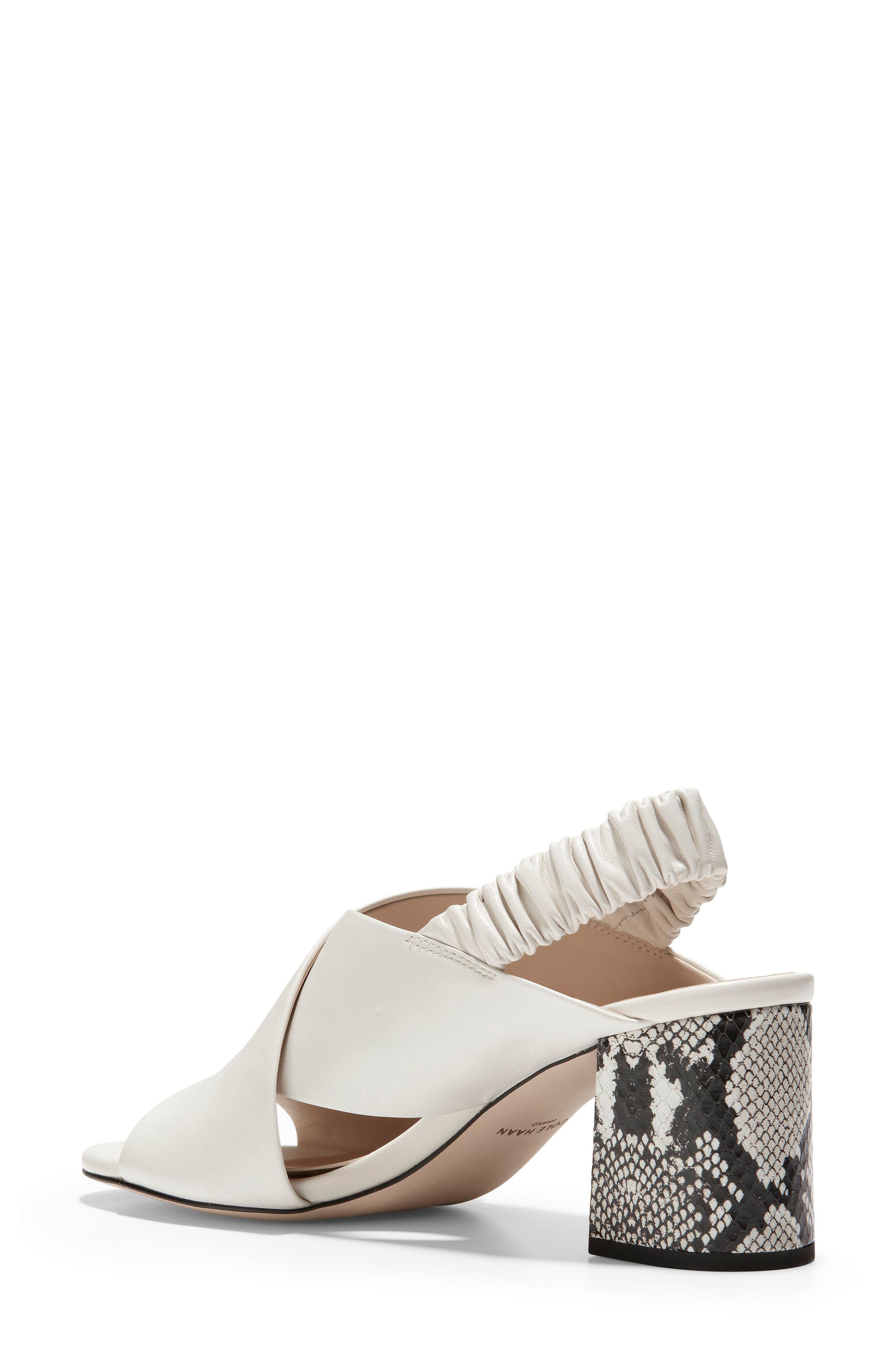Anastasia Slingback Sandal, Alternate, color, IVORY LEATHER