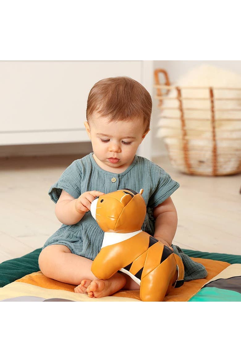 Musical Animals - Tiger, Plush Baby Music Box, Nursery Toy, Alternate, color, Multicolor