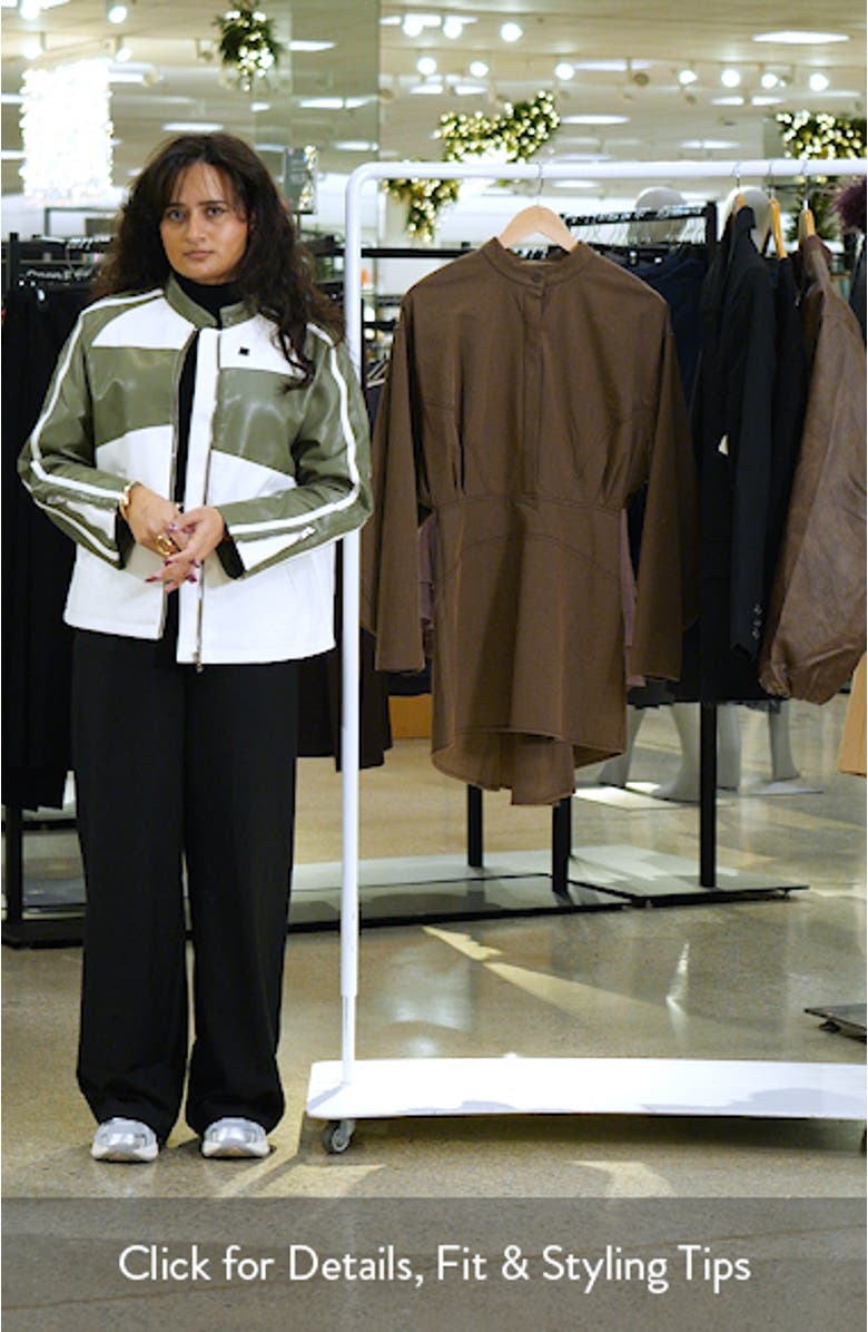 Kiln High-Low Long Sleeve Shirtdress, sales video thumbnail