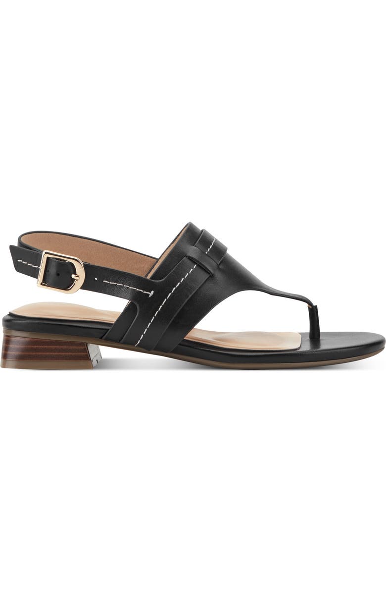 Rockport Ofera Slingback Sandal, Alternate, color, Black Leather