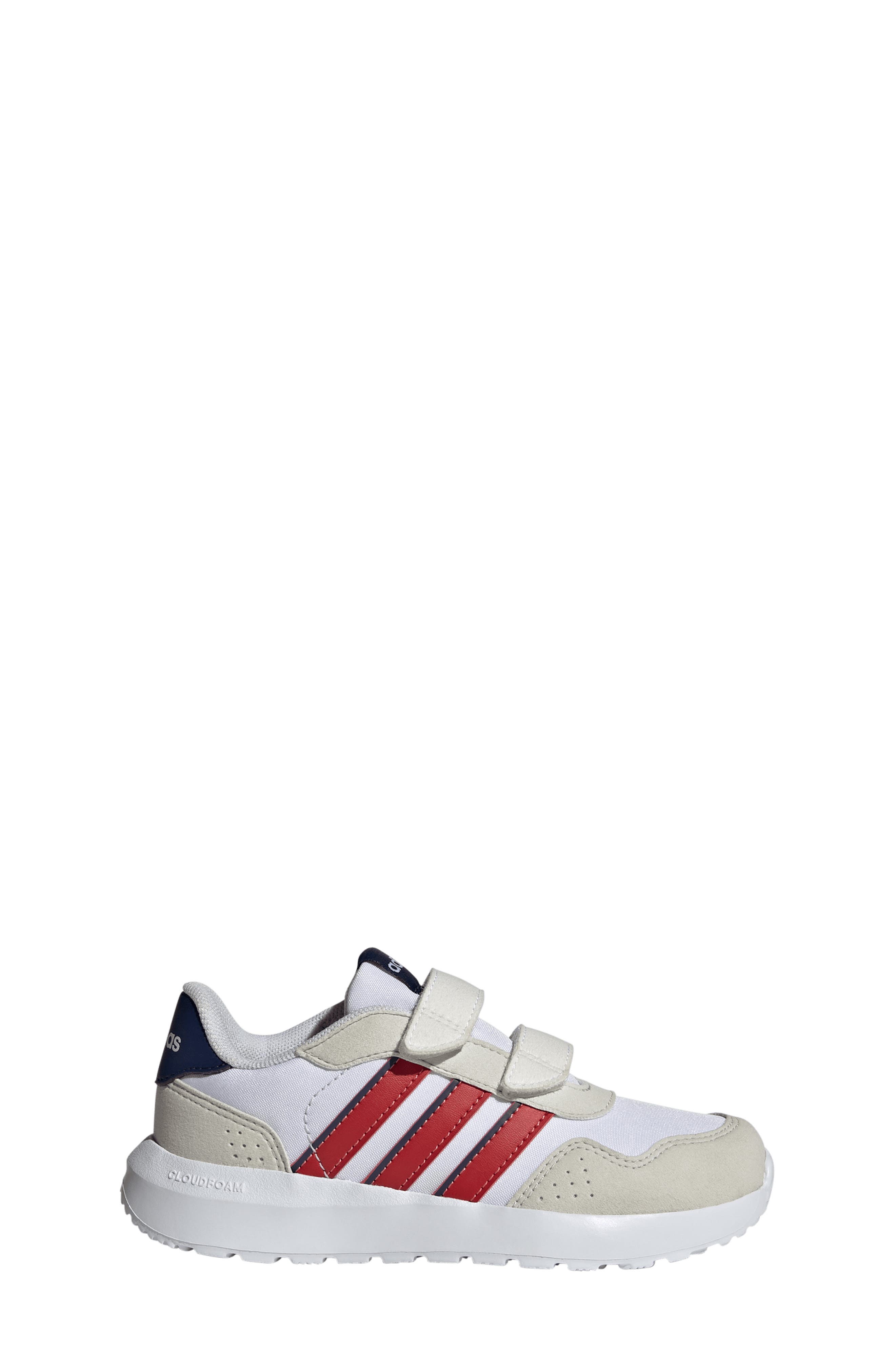 adidas Kids' Run 60s Sneaker, Alternate, color, White/ Red/ Dark Blue