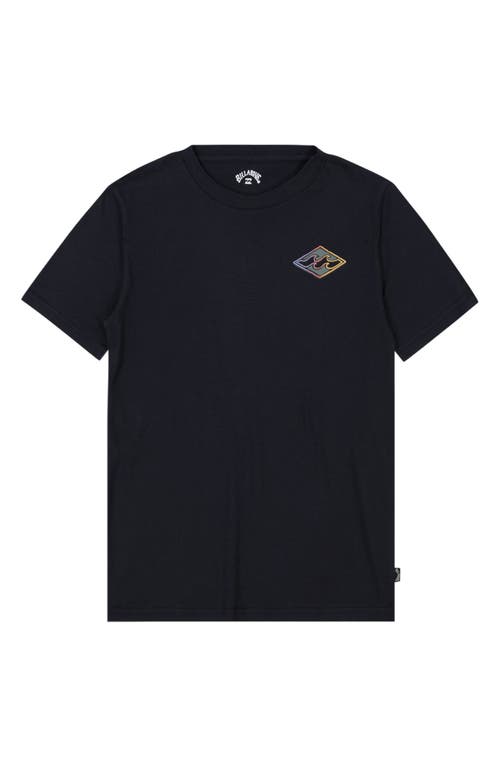 Billabong Kids' Flourish Graphic T-shirt In Dark Navy