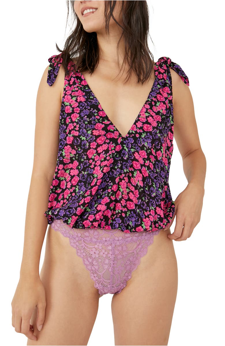 Free People Bare It All Tank Bodysuit, Alternate, color, 