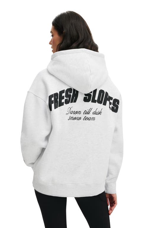 Cotton On Body Active Plush Premium Graphic Hoodie In White
