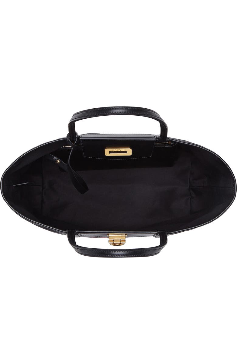 FERRAGAMO Salvatore Ferragamo Travel Floral Gancini Print Tote, Alternate, color,